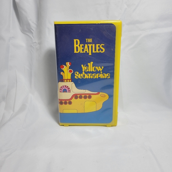 Vintage The Beatles Yellow Submarine VHS Animated cartoon Movie Tested Working - Picture 2 of 6